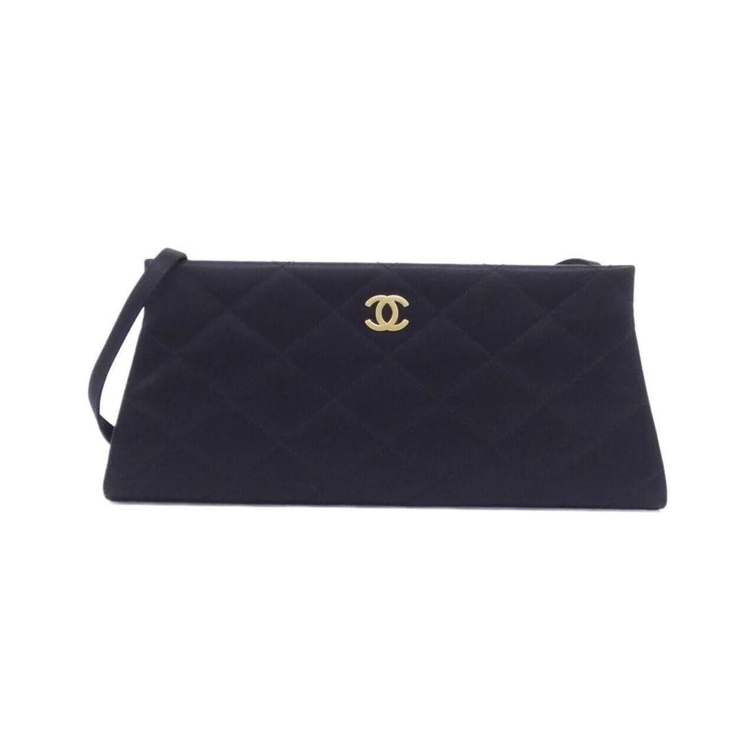 Chanel shoulder bag: --- Catalog ---Category: SizeSize (HxWxD): 14cm x 34.5cm x 4.5cm / 5.51'' x 13.58'' x 1.77''Category: DesignType: Shoulder bagColor: BlackGender: WomenMaterial: Silk , Satin Hardware Color: Matte gold