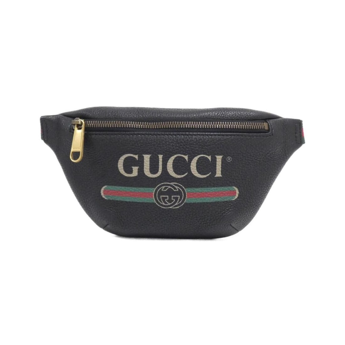 Gucci PRINT 527792 0GCCT Waist Bag: --- Catalog ---Category: SizeSize (HxWxD): 14cm x 15cm x 4cm / 5.51'' x 5.9'' x 1.57''Category: DesignType: Fanny packColor: BlackGender: Men,WomenMaterial: Leather Hardware Color: GoldCategory: Gener