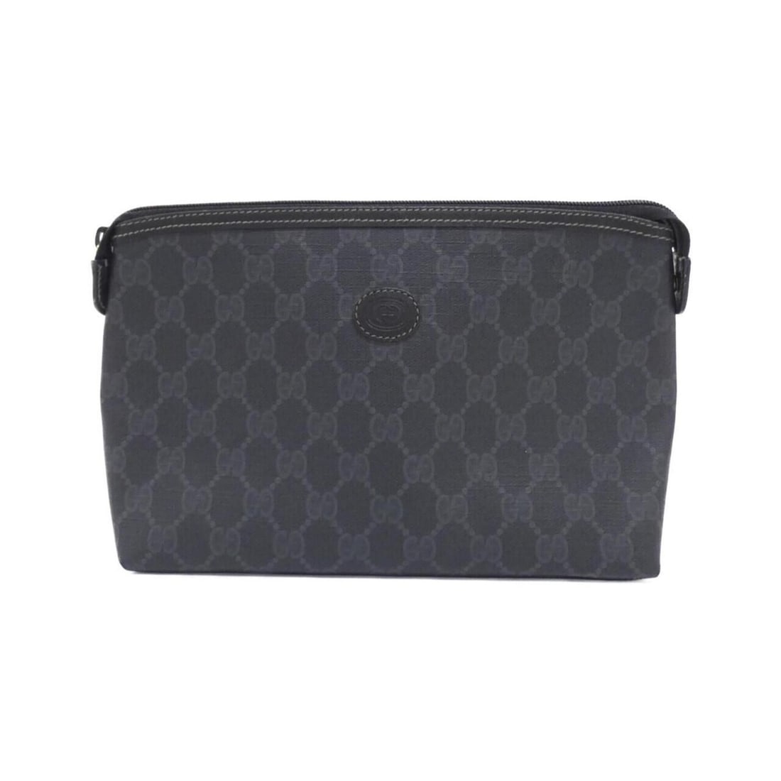 Gucci 156 01 045 Handbag Pouch: --- Catalog ---Category: SizeSize (HxWxD): 16cm x 24.6cm x 7cm / 6.29'' x 9.68'' x 2.75''Category: DesignType: Handbag, PouchColor: BlackGender: Women,MenMaterial: GG plus Hardware Color: GoldCategory