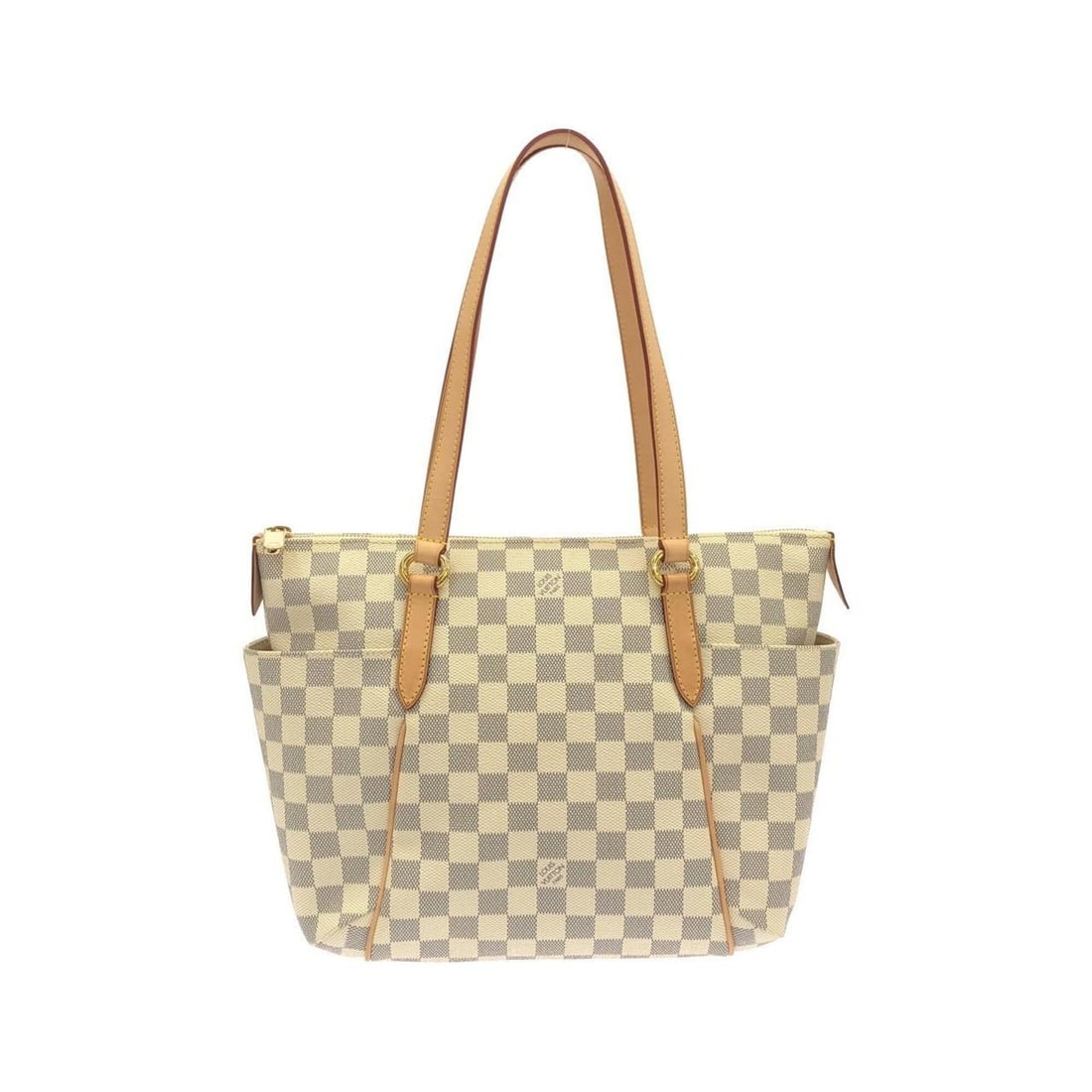 Louis Vuitton Damier Azur Totally PM N51261 Handbag: --- Catalog ---Category: SizeSize (HxWxD): 27cm x 35cm x 14cm / 10.62'' x 13.77'' x 5.51''Category: DesignType: HandbagColor: AzurGender: WomenMaterial: Coated canvas Hardware Color: GoldCategory: Gen