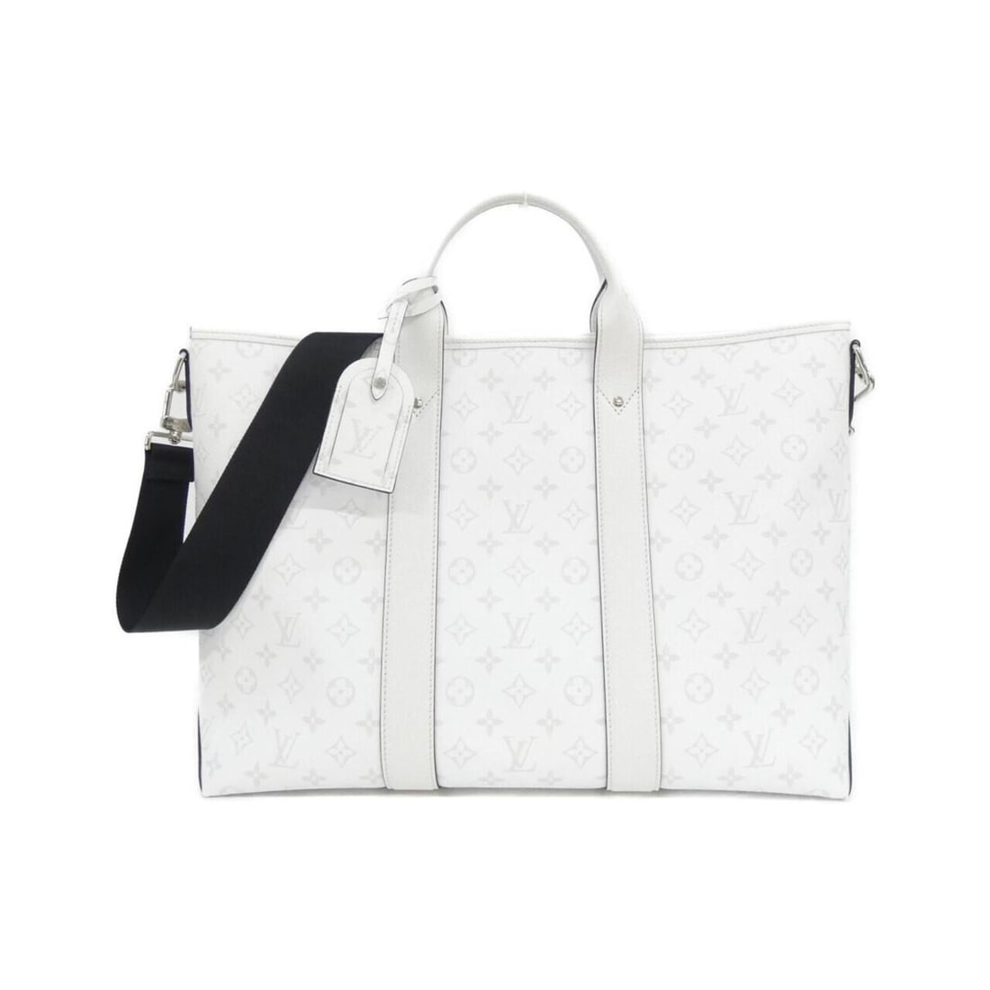 Louis Vuitton Taiga Lama Weekend Tote M30919 Handbag: --- Catalog ---Category: SizeSize (HxWxD): 33cm x 48cm x 15cm / 12.99'' x 18.89'' x 5.9''Category: DesignType: HandbagColor: WhiteGender: MenMaterial: Coated canvas , Leather Hardware Color: SilverLea