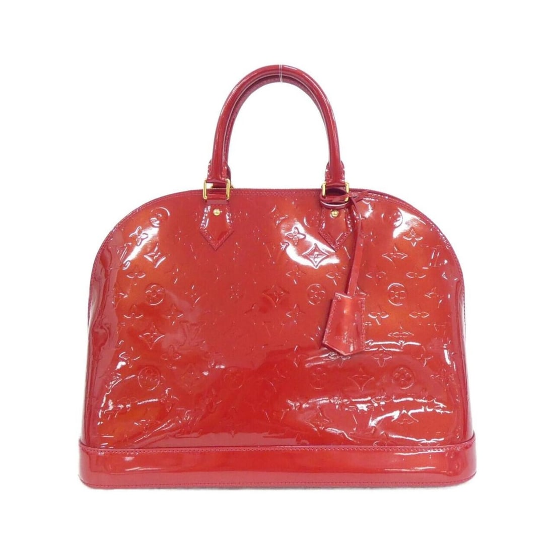Louis Vuitton Vernis Alma GM M93596 Handbag: --- Catalog ---Category: SizeSize (HxWxD): 28cm x 38cm x 18cm / 11.02'' x 14.96'' x 7.08''Category: DesignType: HandbagColor: Pomme d'amourGender: WomenHardware Color: GoldCategory: GeneralMPN: