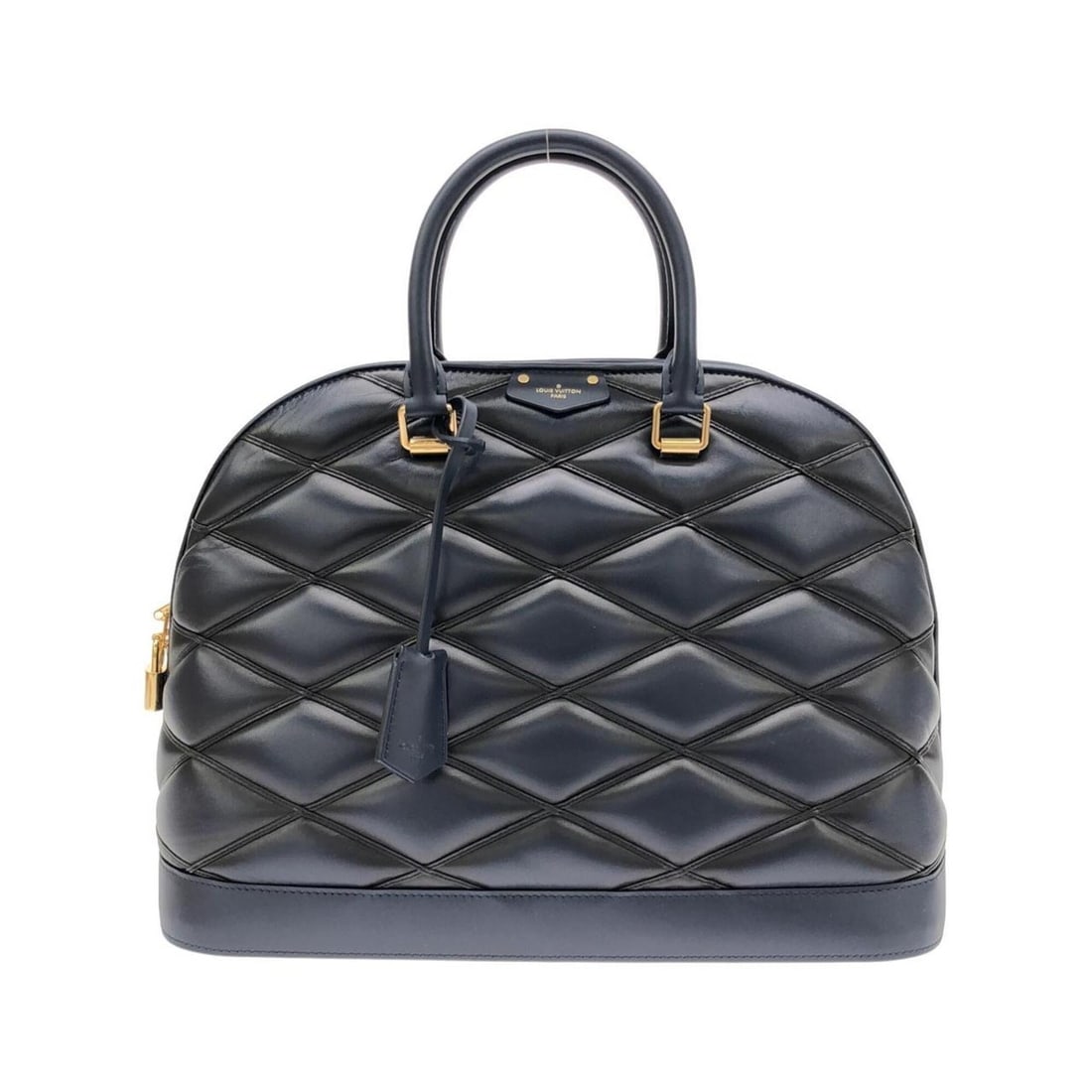 Louis Vuitton Alma GM M23723 Handbag: --- Catalog ---Category: SizeSize (HxWxD): 29cm x 38cm x 18cm / 11.41'' x 14.96'' x 7.08''Category: DesignType: HandbagColor: BlueGender: Women,MenMaterial: Leather Hardware Color: GoldLeather/Fur
