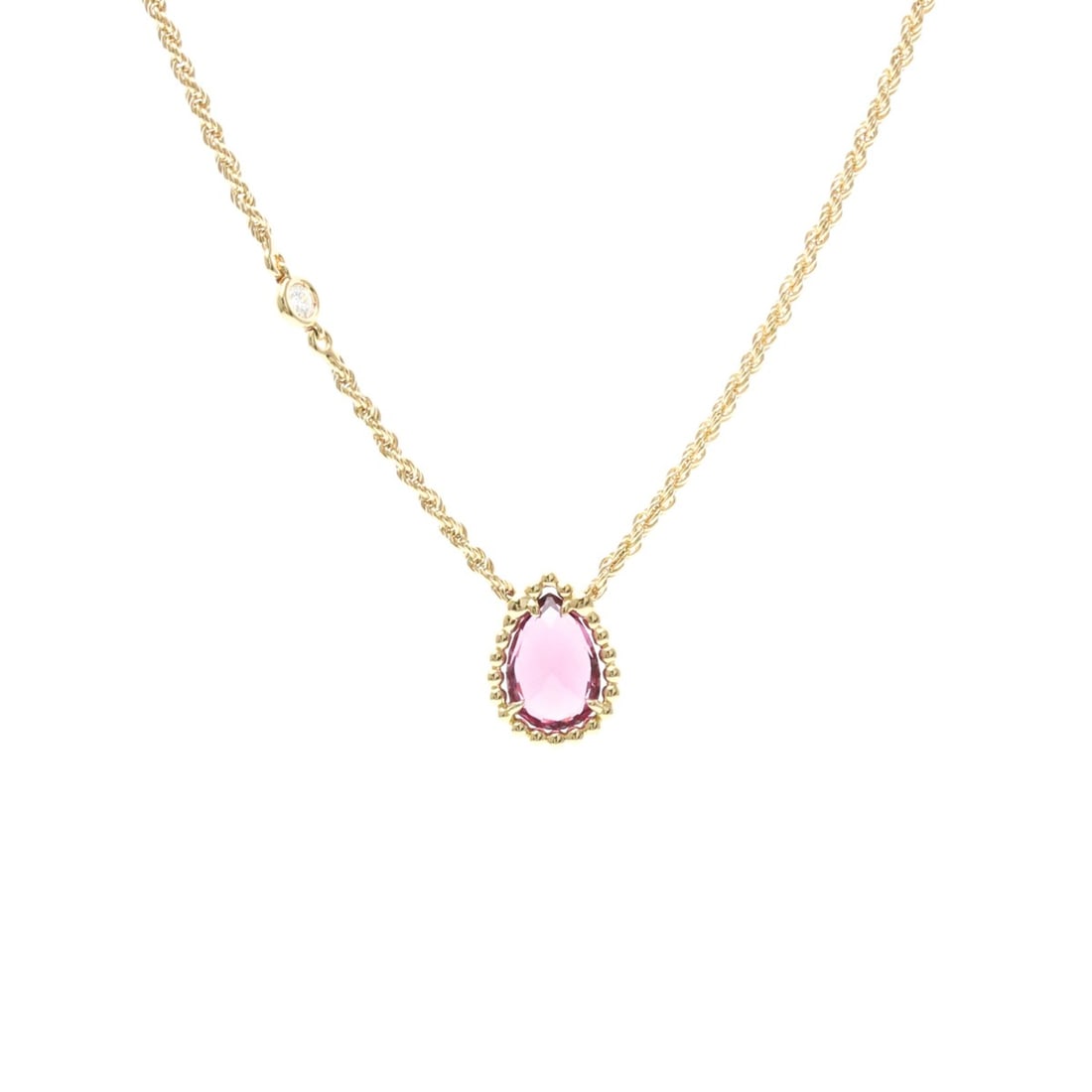Boucheron Serpent Bohème Pendant Extra Small JPN00629 Pink Gold (18K) Diamond,Garnet Men,Women: --- Catalog ---Category: SizeWeight: 4.1g / 0.14oz.Pendant Size: 10.2mm x 7.5mm / 0.4'' x 0.29''Neck Circumference: 38 cm - 44 cm / 14.96'' - 17.32''Category: DesignColor: Pink goldMetal: GoldStone: D