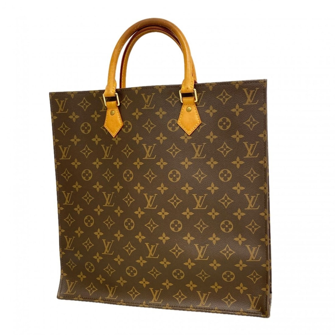 Louis Vuitton Monogram Sac Plat Tote Bag M40805 Brown Women's: --- Catalog ---Category: SizeSize (HxWxD): 36cm x 36cm x 9cm / 14.17'' x 14.17'' x 3.54''Category: DesignType: Tote bagColor: BrownGender: WomenCategory: GeneralMPN: M40805Brand: Louis Vuitton--- Item