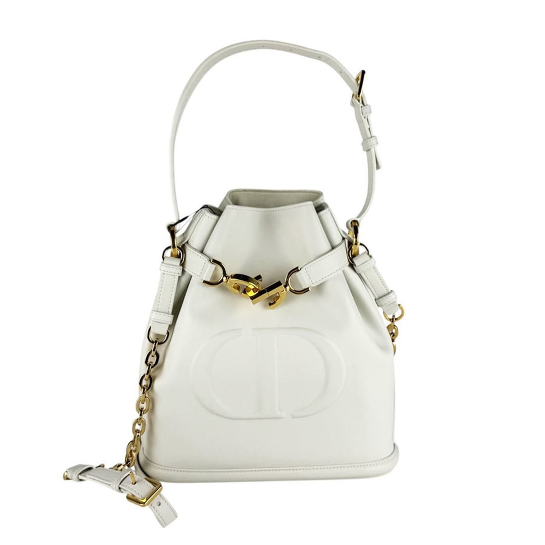 Christian Dior handbag/shoulder bag, C'est Dior, leather, off-white, gold, women's, z10368: --- Catalog ---Category: SizeSize (HxWxD): 25cm x 24cm x 10cm / 9.84'' x 9.44'' x 3.93''Category: DesignType: Handbag, Shoulder bagColor: Off-whiteGender: WomenMaterial: Leather Category: GeneralBrand