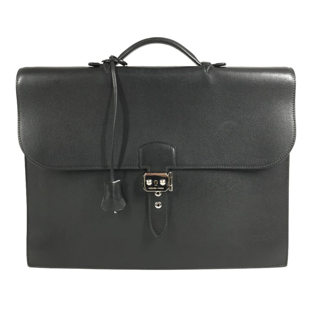 HERMES Sac à Dépêches 38 Tote Bag, Shoulder Handbag, Business Leather, Men's, Black: --- Catalog ---Category: SizeSize (HxWxD): 30cm x 38.5cm x 11.5cm / 11.81'' x 15.15'' x 4.52''Category: DesignType: Handbag, Tote bagColor: BlackGender: Men,WomenMaterial: Leather Category: GeneralBra