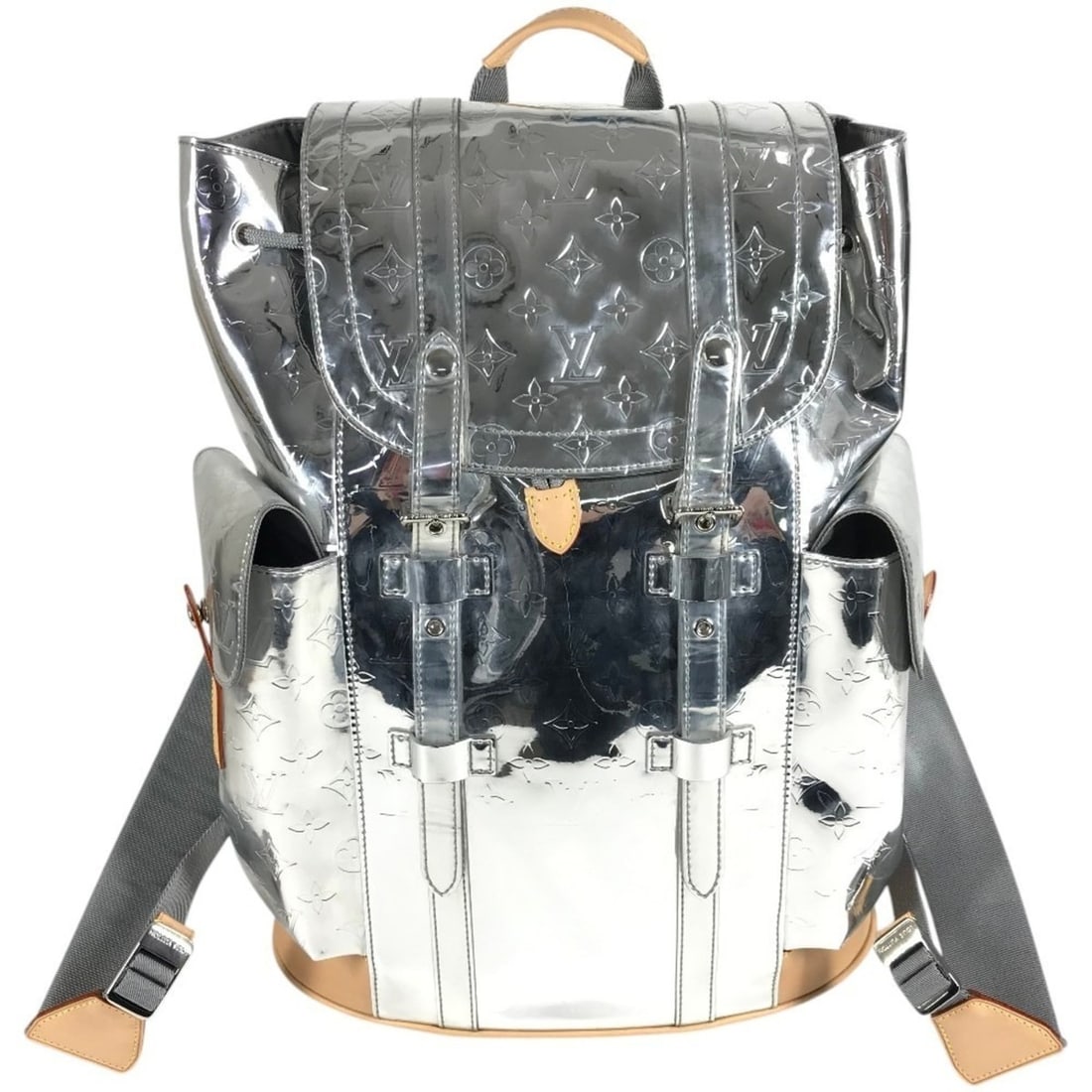 LOUIS VUITTON M58756 Monogram Mirror Backpack PM - Backpack, Bag, Rucksack, Leather, Men's, Women's,: --- Catalog ---Category: SizeSize (HxWxD): 44cm x 34cm x 12.5cm / 17.32'' x 13.38'' x 4.92''Category: DesignType: BackpackColor: SilverGender: Men,WomenMaterial: Leather Category: GeneralMPN: M58756Br