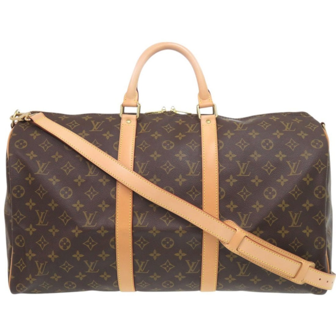 Excellent condition Louis Vuitton Keepall Bandoulière 50 Monogram M41416 Boston bag LV 1109LOUIS: --- Catalog ---Category: SizeSize (HxWxD): 27cm x 50cm x 21cm / 10.62'' x 19.68'' x 8.26''Category: DesignType: Boston bagColor: Brown, MonogramGender: Men,WomenMaterial: Monogram Category: GeneralMPN