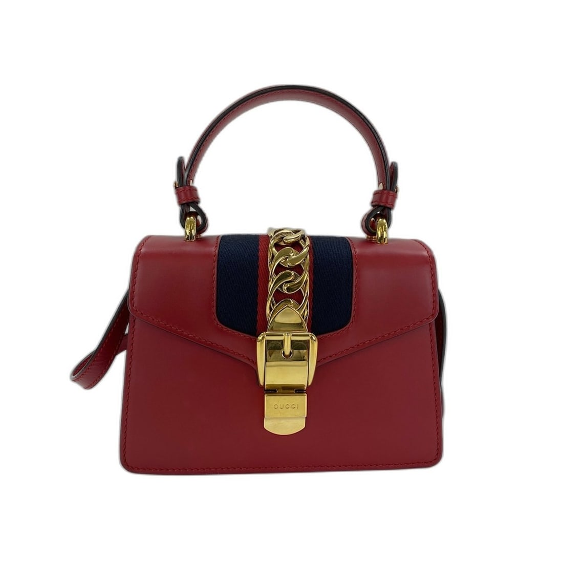 Gucci Sylvie 2-Way Handbag, Red (1 of 16)