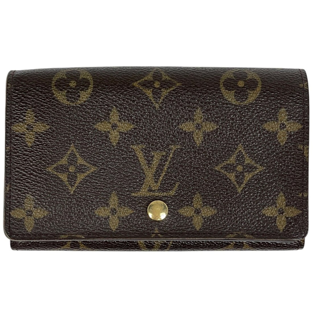 Louis Vuitton Porte Monnaie Billet Trésor Bi-fold Wallet, Monogram Brown, M61730, Women's: --- Catalog ---Category: SizeSize (HxWxD): 9cm x 14cm x 3cm / 3.54'' x 5.51'' x 1.18''Category: DesignType: Wallet (bi-fold)Color: BrownGender: WomenMaterial: Monogram Category: GeneralBrand: Louis Vu