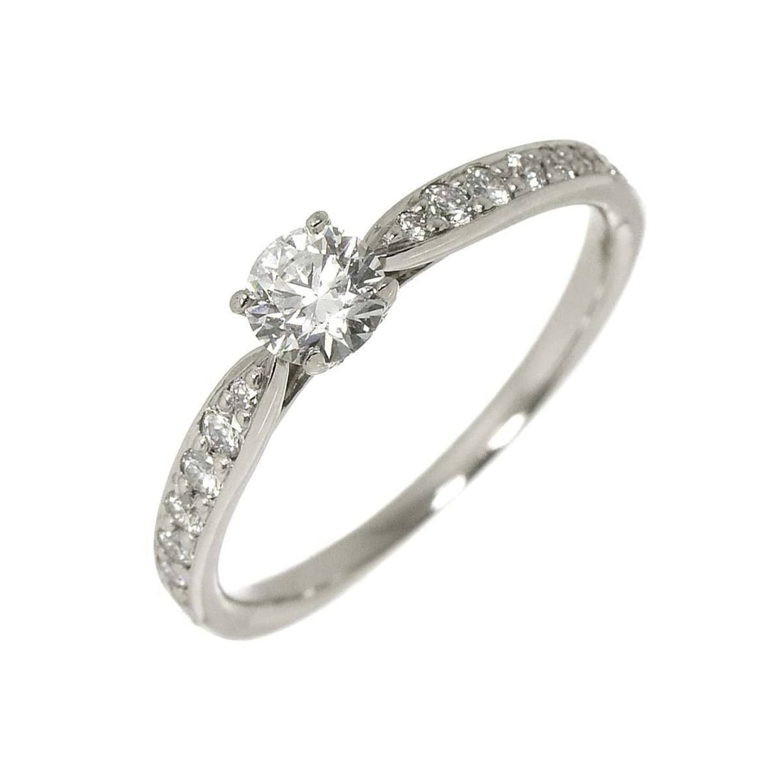 Tiffany & Co. Harmony Diamond Ring, 0.29ct Diamond, Platinum (Pt): --- Catalog ---Category: SizeJP Size: 9.5US Size: 5Category: DesignType: Band ringGender: WomenMaterial: Platinum 950Category: GeneralBrand: Tiffany--- Item List ---Section: ConditionRanking: Rank SA 