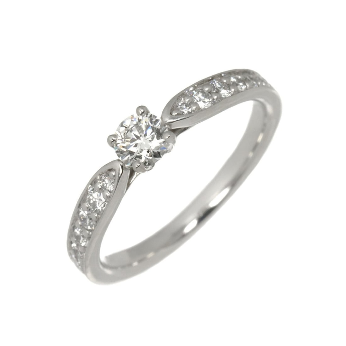 Tiffany & Co. Harmony Diamond Ring, 0.18ct, F IF 3EX, Platinum.: --- Catalog ---Category: SizeJP Size: 5.5US Size: 3.5Category: DesignType: Band ringGender: WomenMaterial: Platinum 950Category: GeneralBrand: Tiffany--- Item List ---Section: ConditionRanking: Rank S