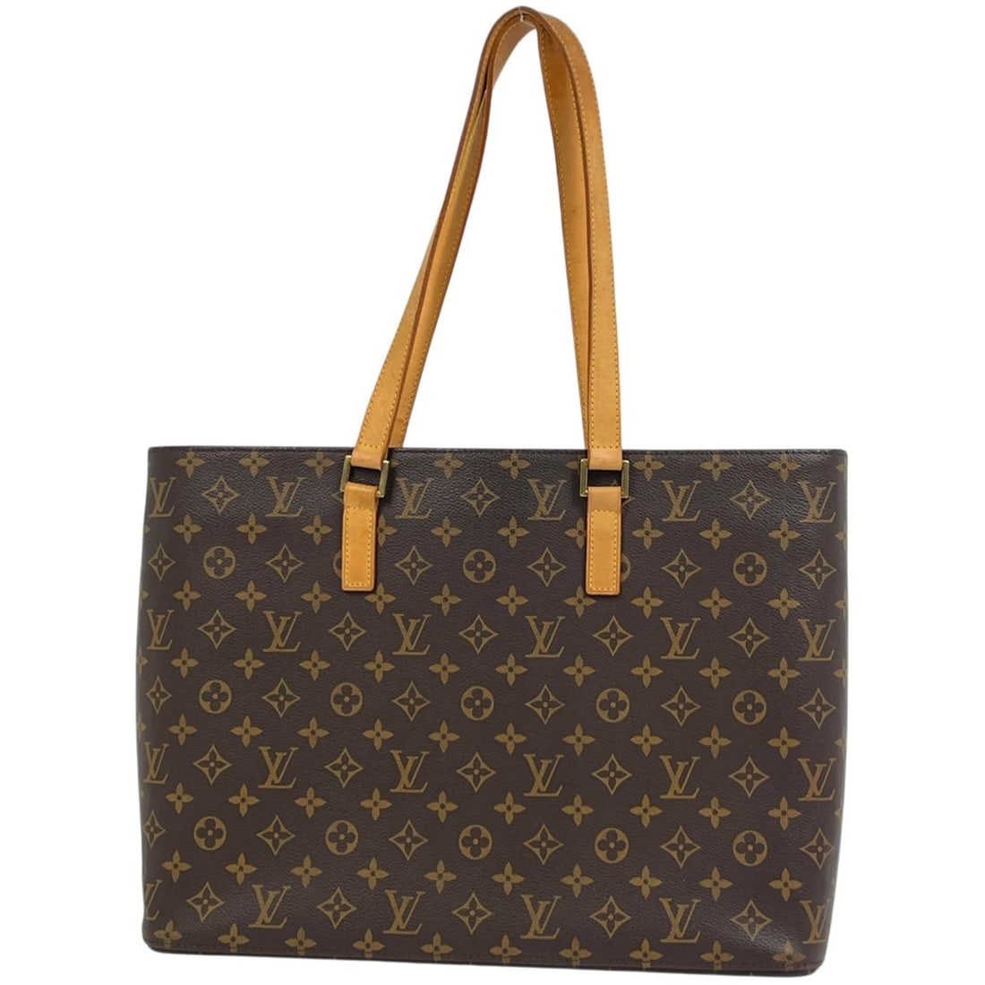 Louis Vuitton Luco Shoulder Bag, Tote Monogram Brown, M51155, Women's: --- Catalog ---Category: SizeSize (HxWxD): 30cm x 40cm x 10cm / 11.81'' x 15.74'' x 3.93''Category: DesignType: Shoulder bag, Tote bagColor: BrownGender: WomenMaterial: Monogram Category: GeneralMPN: 