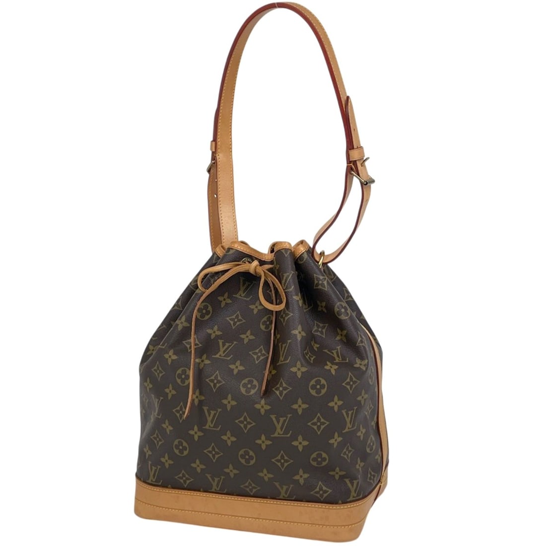 Louis Vuitton Noe One-Shoulder Drawstring Shoulder Bag, Monogram Brown, M42224, Women's: --- Catalog ---Category: SizeSize (HxWxD): 35cm x 26cm x 18.5cm / 13.77'' x 10.23'' x 7.28''Category: DesignType: Shoulder bagColor: BrownGender: WomenMaterial: Monogram Category: GeneralMPN: M42224Br