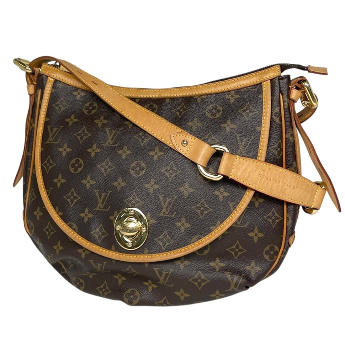 Louis Vuitton Tulum GM One-Shoulder Bag, Monogram Brown, M40075, Women's: --- Catalog ---Category: SizeSize (HxWxD): 28cm x 34cm x 14cm / 11.02'' x 13.38'' x 5.51''Category: DesignType: Shoulder bagColor: BrownGender: WomenMaterial: Monogram Category: GeneralMPN: M40075Bran