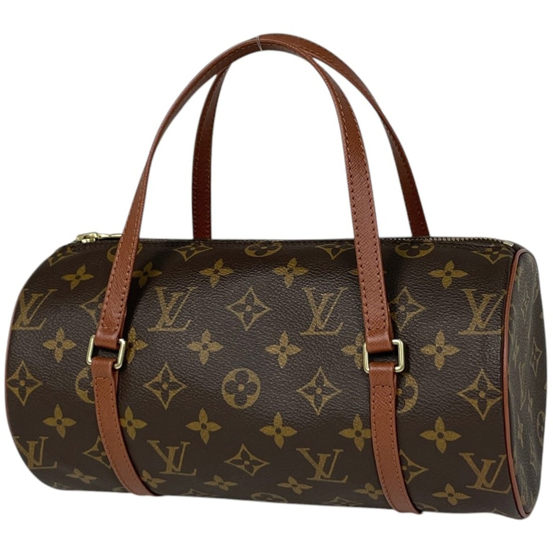 Louis Vuitton Papillon 26 Cylindrical Handbag (Older Model) Monogram Brown M51366 Women's: --- Catalog ---Category: SizeSize (HxWxD): 13cm x 26cm x 13cm / 5.11'' x 10.23'' x 5.11''Category: DesignType: HandbagColor: BrownGender: WomenMaterial: Monogram Category: GeneralMPN: M51366Brand: Lou