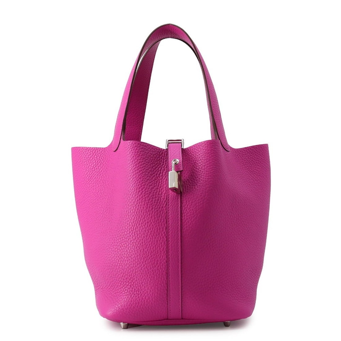 Hermes Picotin Lock MM Magnolia Taurillon Clemence Handbag C Stamp Women's HERMES: --- Catalog ---Category: SizeSize (HxWxD): 22cm x 22cm x 17cm / 8.66'' x 8.66'' x 6.69''Category: DesignType: HandbagColor: Pink, PurpleGender: WomenMaterial: Taurillon clemence leather Category: Gene