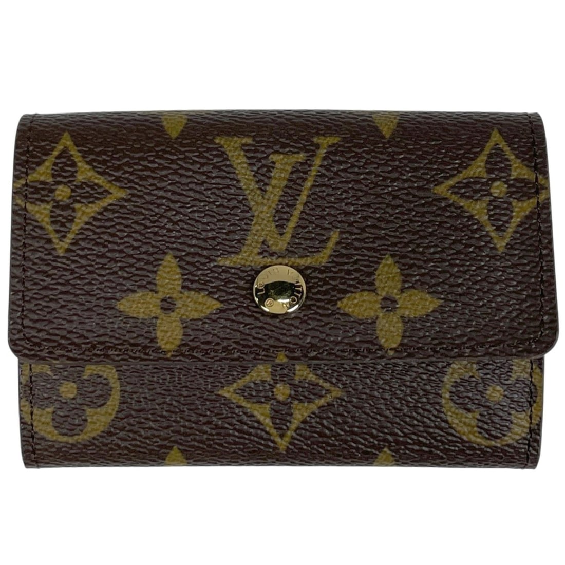 Louis Vuitton Portemonnaie Plat Wallet/Coin Case, Monogram Brown, M61930, Women's: --- Catalog ---Category: SizeSize (HxWxD): 7.5cm x 10cm x 1.5cm / 2.95'' x 3.93'' x 0.59''Category: DesignType: Coin purse/coin caseColor: BrownGender: WomenMaterial: Monogram Category: GeneralBrand: 