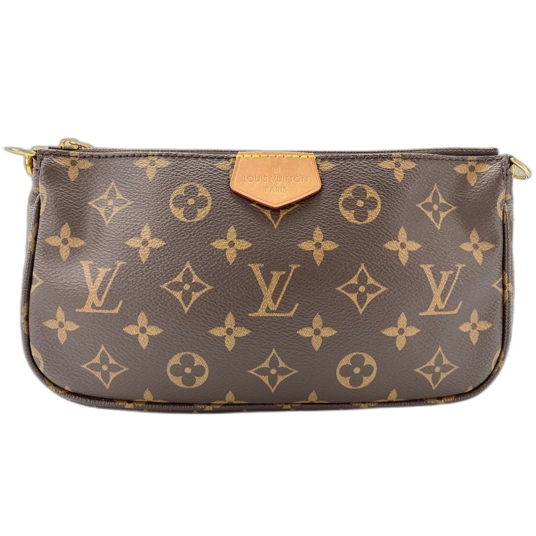 Louis Vuitton Multi Pochette Accessoires Shoulder Bag, Brown: --- Catalog ---Category: SizeSize (HxWxD): 13cm x 23cm x 4cm / 5.11'' x 9.05'' x 1.57''Category: DesignType: Pochette, Pouch, Shoulder bagColor: BrownGender: WomenCategory: GeneralBrand: Louis Vuitton