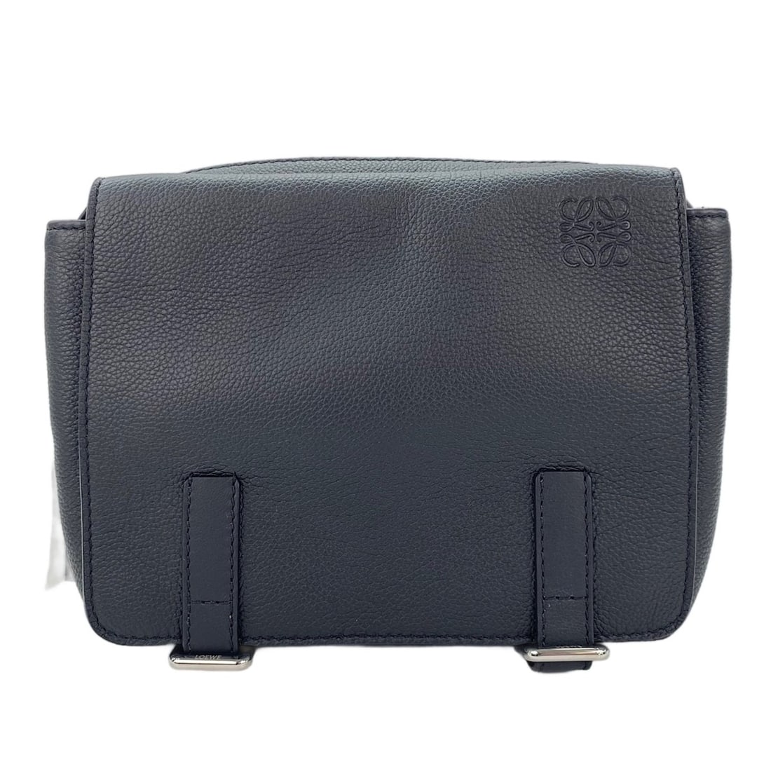 Loewe Military Messenger Shoulder Bag, Black: --- Catalog ---Category: SizeSize (HxWxD): 18cm x 24cm x 10cm / 7.08'' x 9.44'' x 3.93''Category: DesignType: Shoulder bagColor: BlackGender: Women,MenCategory: GeneralBrand: LoeweCountry of Origin: S