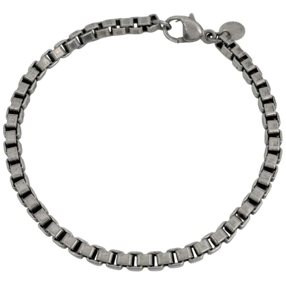 Tiffany & Co. Venetian Bracelet, Sterling Silver 925, Women's: --- Catalog ---Category: SizeLength: 19.5cm / 7.67''Category: DesignType: Charm braceletColor: SilverGender: WomenMaterial: Silver 925Category: GeneralBrand: Tiffany--- Item List ---Section: Condition