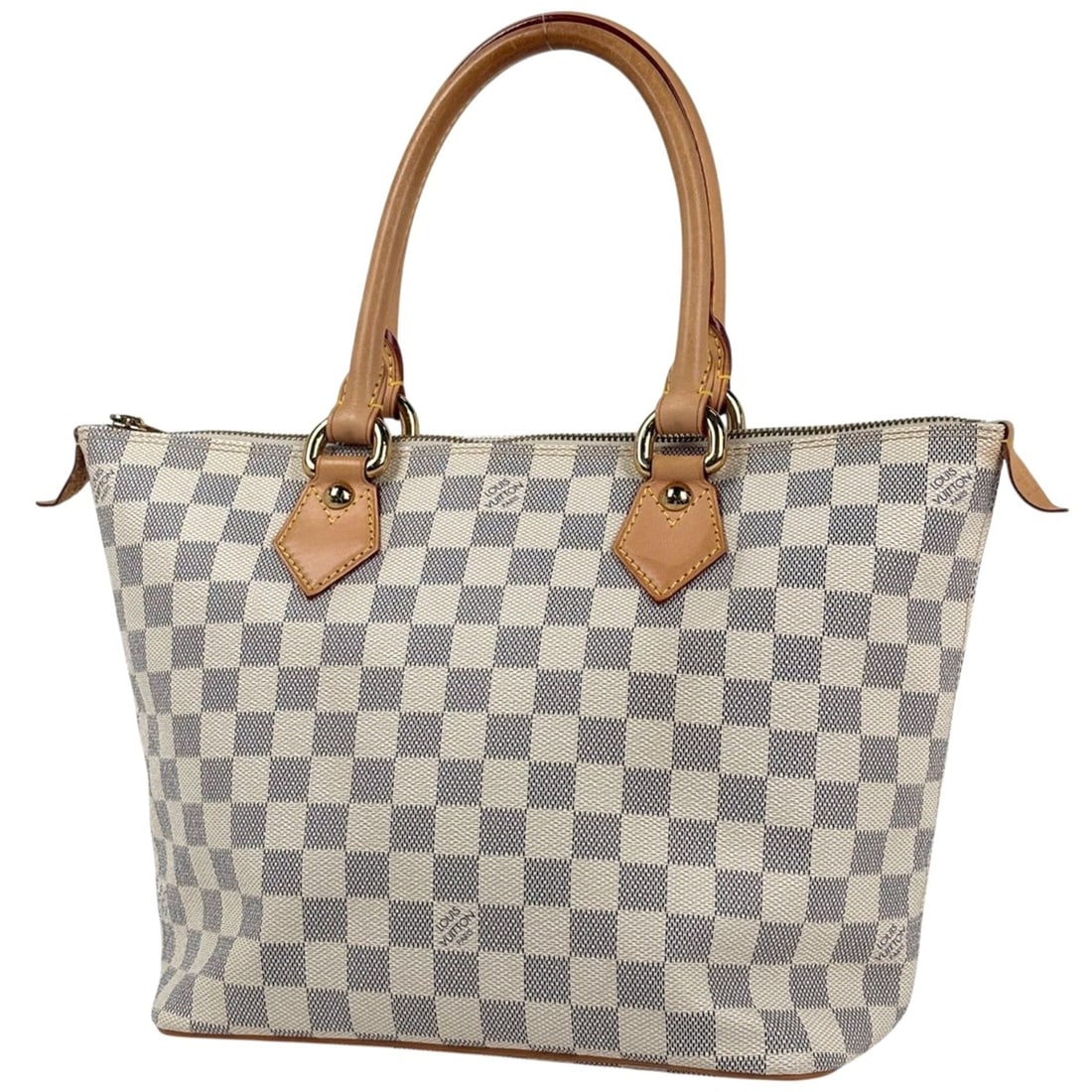 Louis Vuitton Saleya PM Handbag Tote Bag Damier Azur White N51186 Women's: --- Catalog ---Category: SizeSize (HxWxD): 23cm x 26cm x 14cm / 9.05'' x 10.23'' x 5.51''Category: DesignType: Handbag, Tote bagColor: WhiteGender: WomenMaterial: Damier Azur Category: GeneralMPN: N51