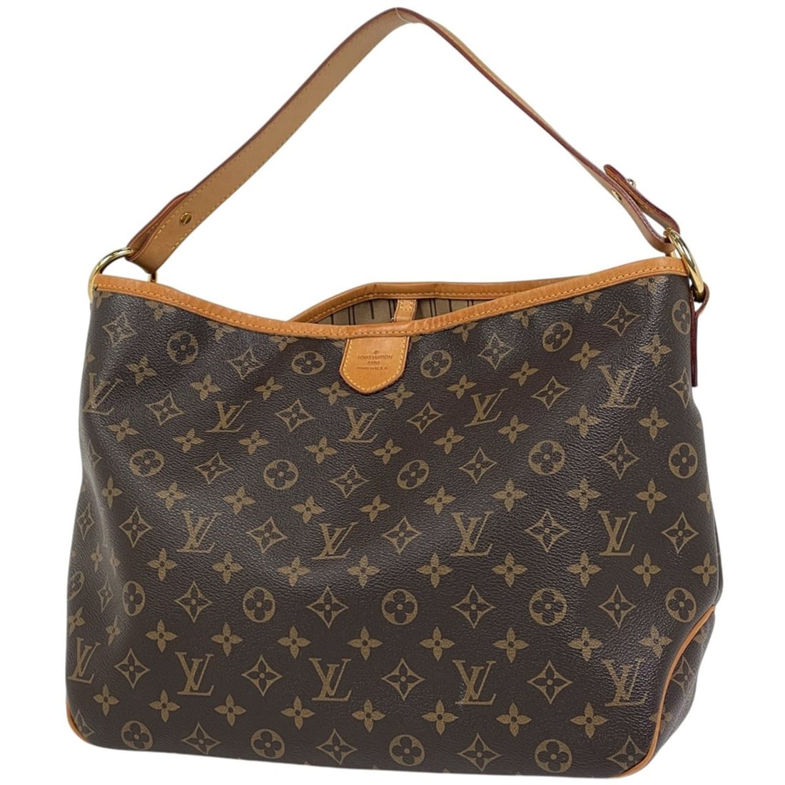 Louis Vuitton Delightful PM One-Shoulder Bag, Monogram Brown, M40352, Women's: --- Catalog ---Category: SizeSize (HxWxD): 27cm x 33cm x 15cm / 10.62'' x 12.99'' x 5.9''Category: DesignType: Shoulder bagColor: BrownGender: WomenMaterial: Monogram Category: GeneralMPN: M40352Brand
