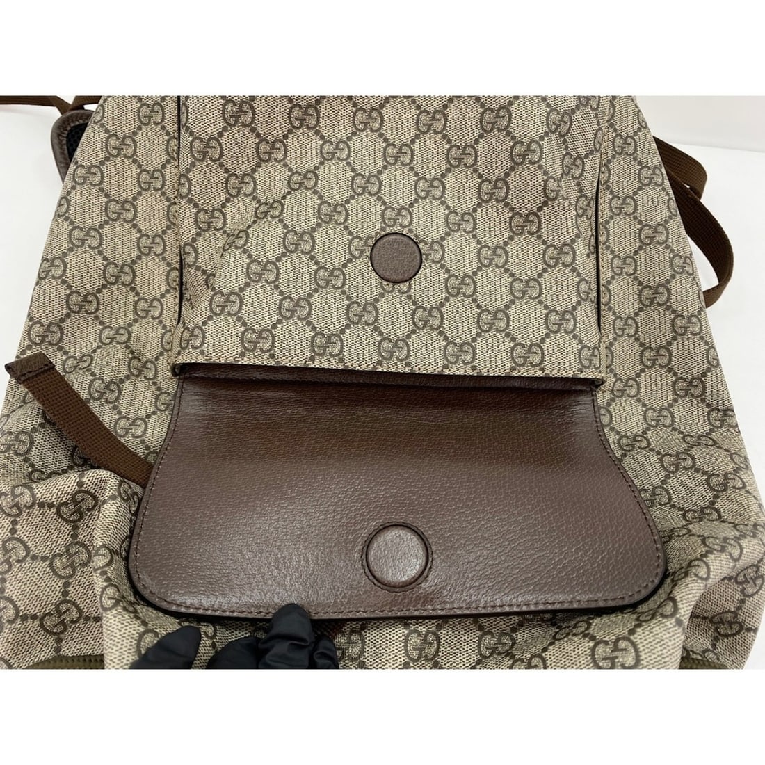 Gucci Ophidia Backpack, Beige - 13