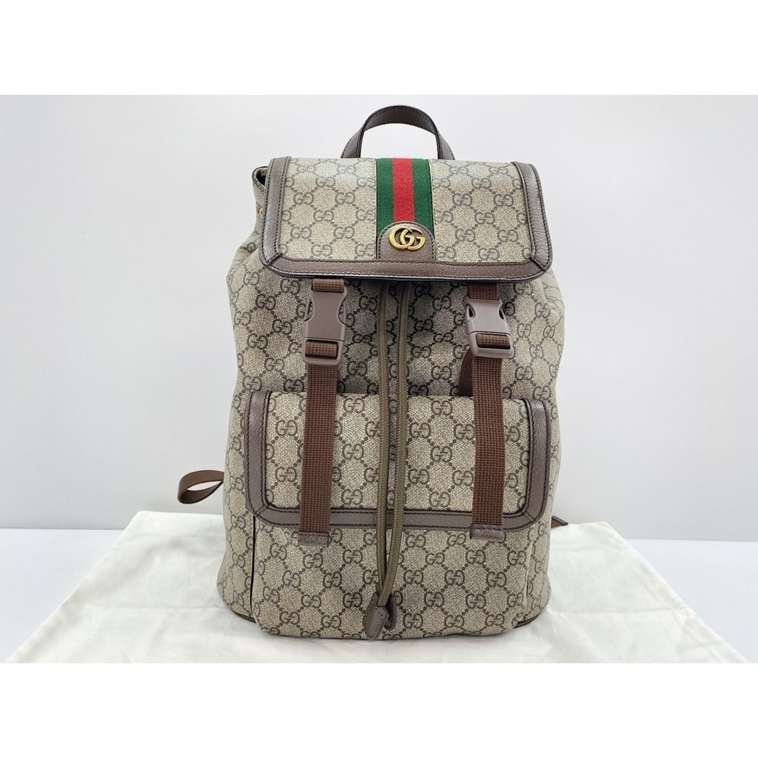 Gucci Ophidia Backpack, Beige - 15