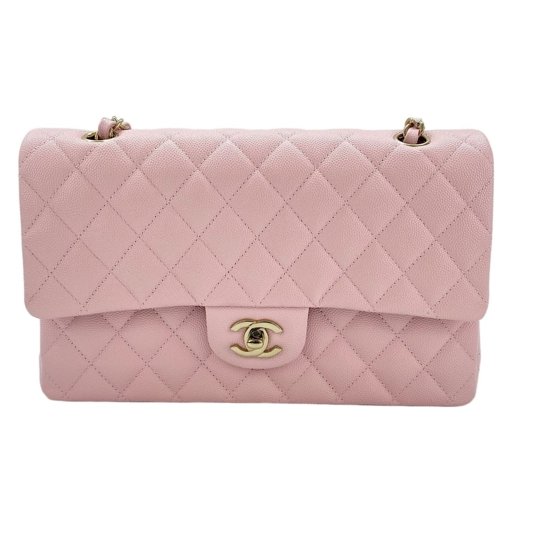 Chanel Matelassé Shoulder Bag, Pink: --- Catalog ---Category: SizeSize (HxWxD): 15cm x 25cm x 7cm / 5.9'' x 9.84'' x 2.75''Strap Length: 54cm / 21.25''Category: DesignType: Shoulder bagColor: PinkGender: WomenCategory: GeneralLine: