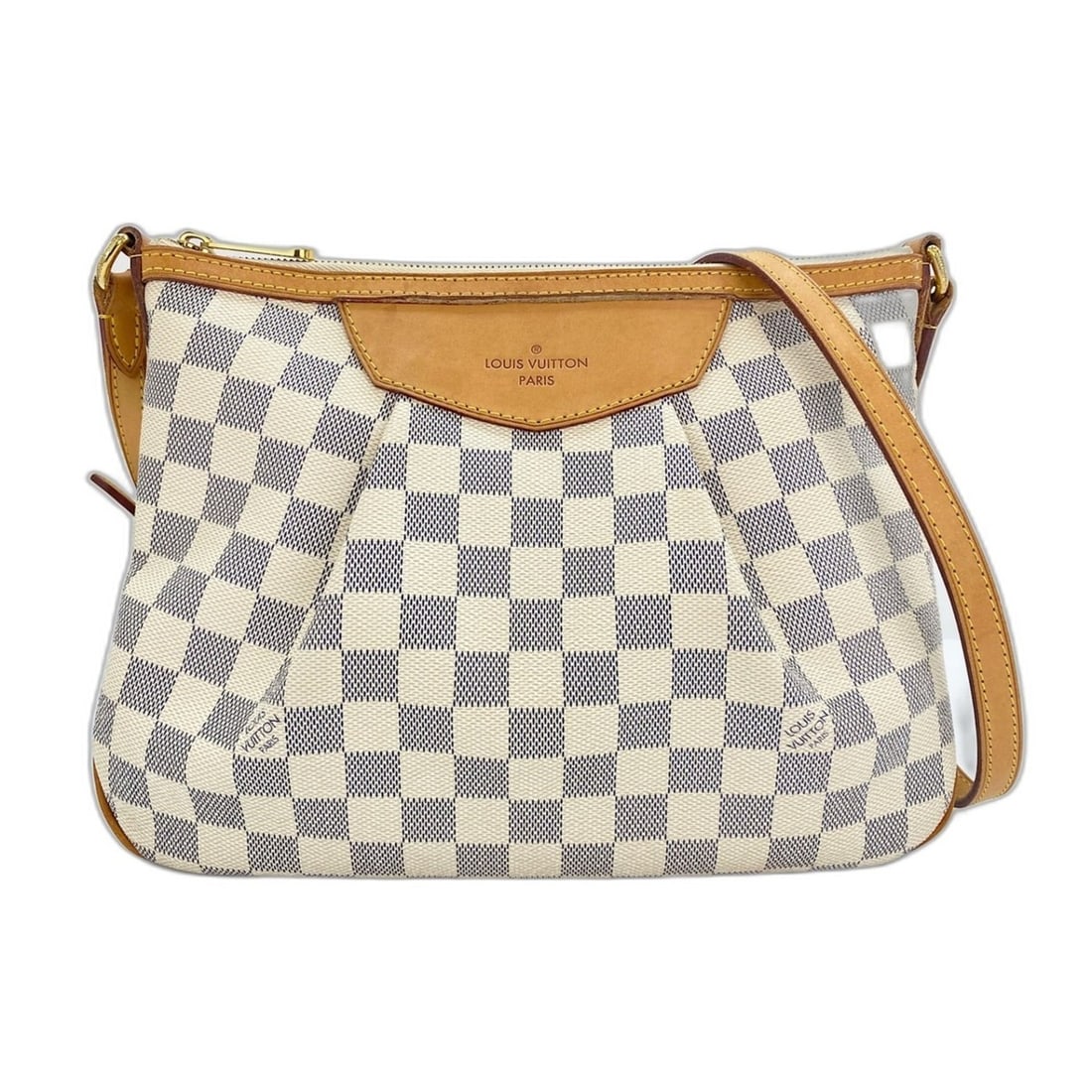 Louis Vuitton Siracusa PM Shoulder Bag, White: --- Catalog ---Category: SizeSize (HxWxD): 23cm x 29cm x 8cm / 9.05'' x 11.41'' x 3.14''Category: DesignType: Shoulder bagColor: WhiteGender: WomenCategory: GeneralBrand: Louis Vuitton--- Item List --