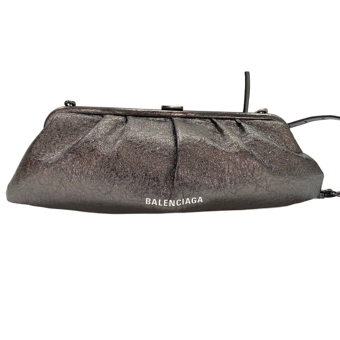 Balenciaga Cloud XL Shoulder Bag, Silver: --- Catalog ---Category: SizeSize (HxWxD): 16cm x 43cm x 4cm / 6.29'' x 16.92'' x 1.57''Category: DesignType: Shoulder bagColor: SilverGender: WomenCategory: GeneralBrand: Balenciaga--- Item List ---S