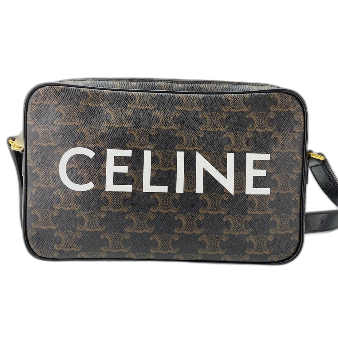Celine Messenger Medium Shoulder Bag, Brown: --- Catalog ---Category: SizeSize (HxWxD): 14cm x 23cm x 4cm / 5.51'' x 9.05'' x 1.57''Category: DesignType: Shoulder bagColor: BrownGender: WomenCategory: GeneralBrand: Celine--- Item List ---Section