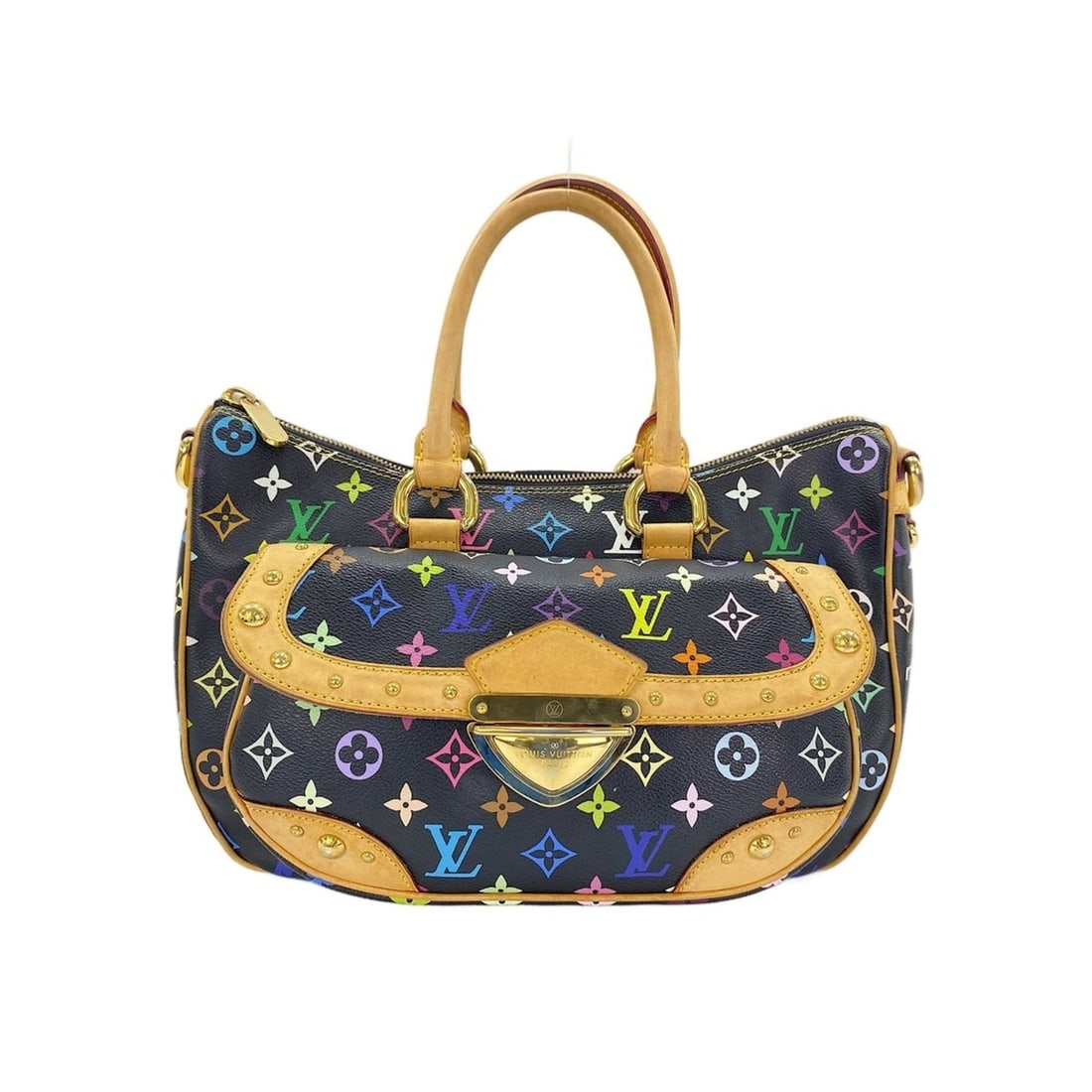 Louis Vuitton LOUIS VUITTON Rita Handbag Black: --- Catalog ---Category: SizeSize (HxWxD): 20cm x 33cm x 16cm / 7.87'' x 12.99'' x 6.29''Category: DesignType: HandbagColor: Black, Multi-colorGender: WomenCategory: GeneralBrand: Louis