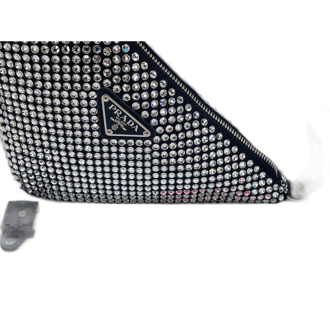 Prada shoulder bag, silver - 4