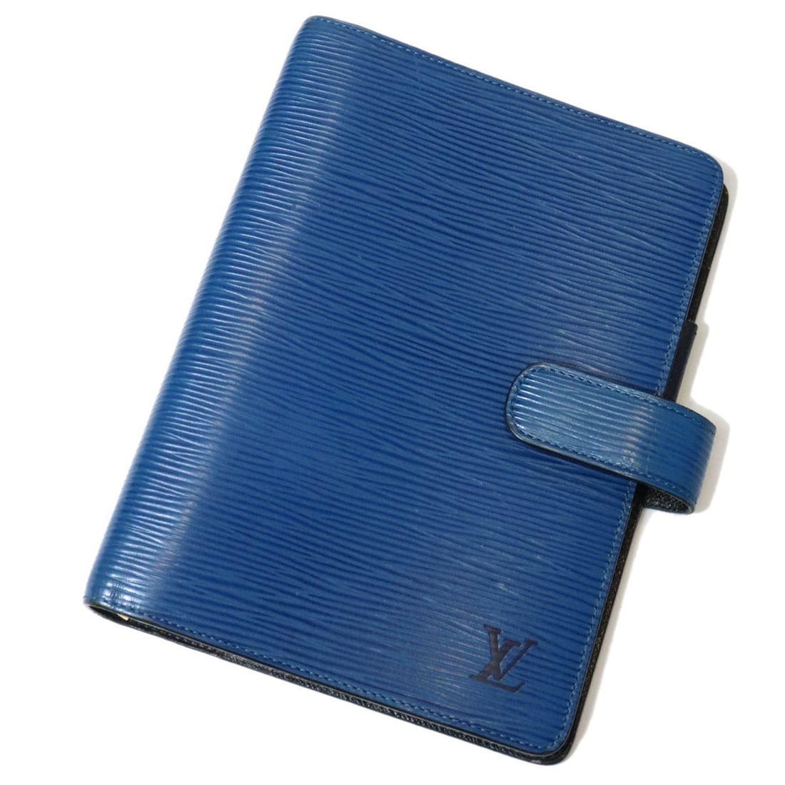 LOUIS VUITTON Agenda MM R20045 Notebook Cover, Epi Leather, Blue, Men's & Women's: --- Catalog ---Category: DesignColor: BlueGender: Men,WomenMaterial: Epi leather Category: GeneralMPN: R20045Brand: Louis VuittonCategory: Physical PropertiesSize (HxWxD): 17cm x 13cm x 3cm / 6.69'' x