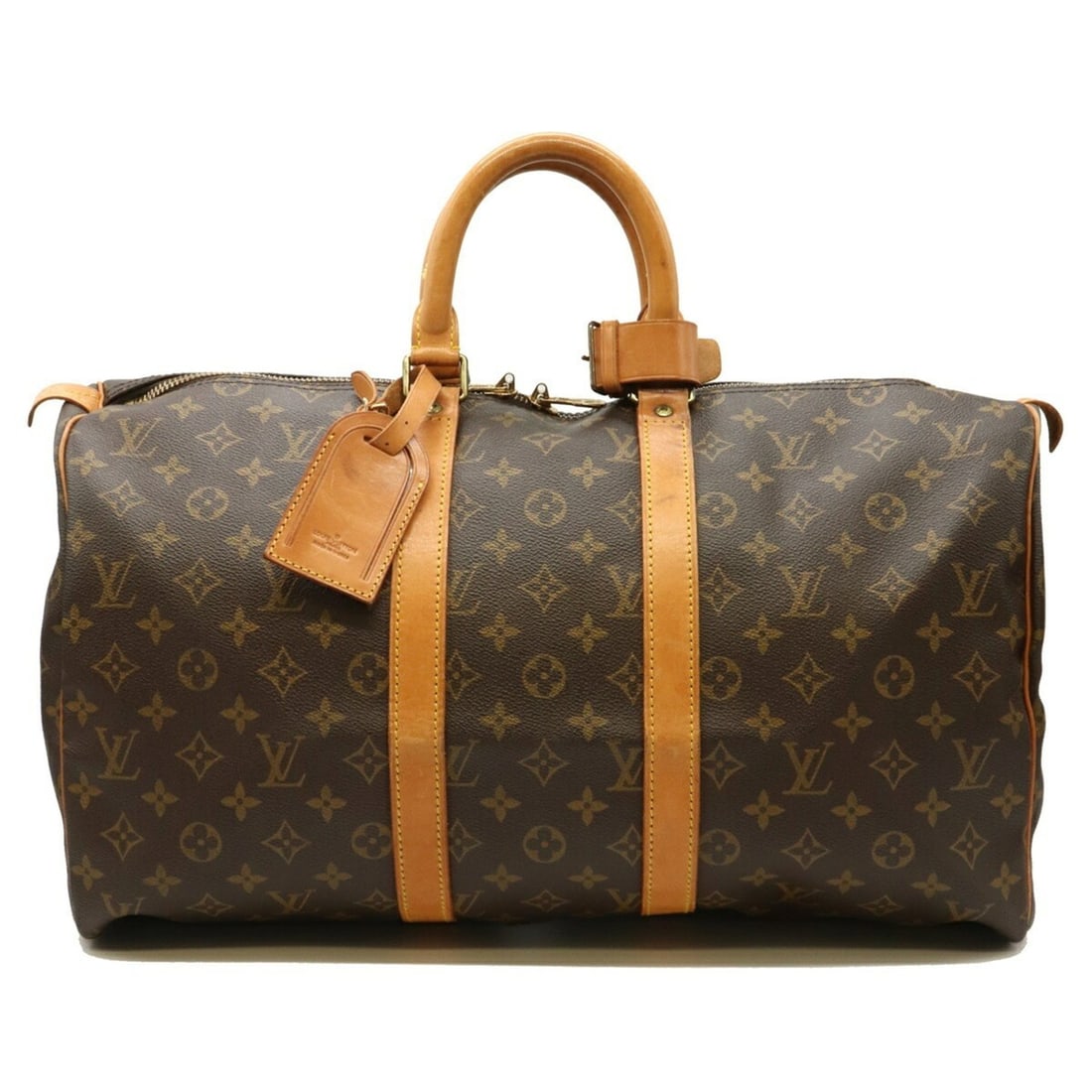LOUIS VUITTON Keepall 45 M41428 Boston Bag, Monogram Canvas, Brown, Men's & Women's: --- Catalog ---Category: SizeSize (HxWxD): 25cm x 45cm x 21cm / 9.84'' x 17.71'' x 8.26''Category: DesignType: Boston bagColor: Brown, MonogramGender: Men,WomenMaterial: Monogram Category: GeneralMPN: