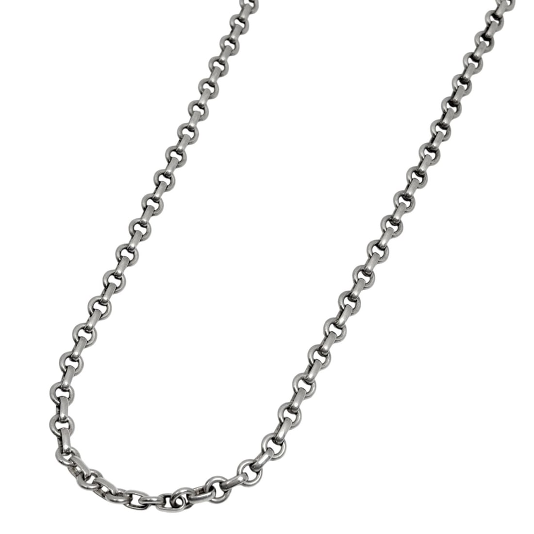 Tiffany & Co. Chain Necklace, Sterling Silver 925, Silver, Women's: --- Catalog ---Category: SizeNeck Circumference: 51 cm / 20.07''Category: DesignColor: SilverGender: WomenMaterial: Silver 925Necklace Type: NecklaceCategory: GeneralBrand: Tiffany--- Item List ---Sec