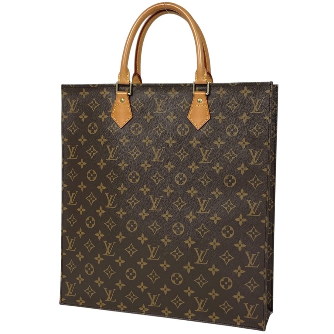 Louis Vuitton Sac Plat Handbag Tote Bag Monogram Brown M51140 Women's: --- Catalog ---Category: SizeSize (HxWxD): 38cm x 36cm x 9cm / 14.96'' x 14.17'' x 3.54''Category: DesignType: Handbag, Tote bagColor: BrownGender: WomenMaterial: Monogram Category: GeneralMPN: M51140