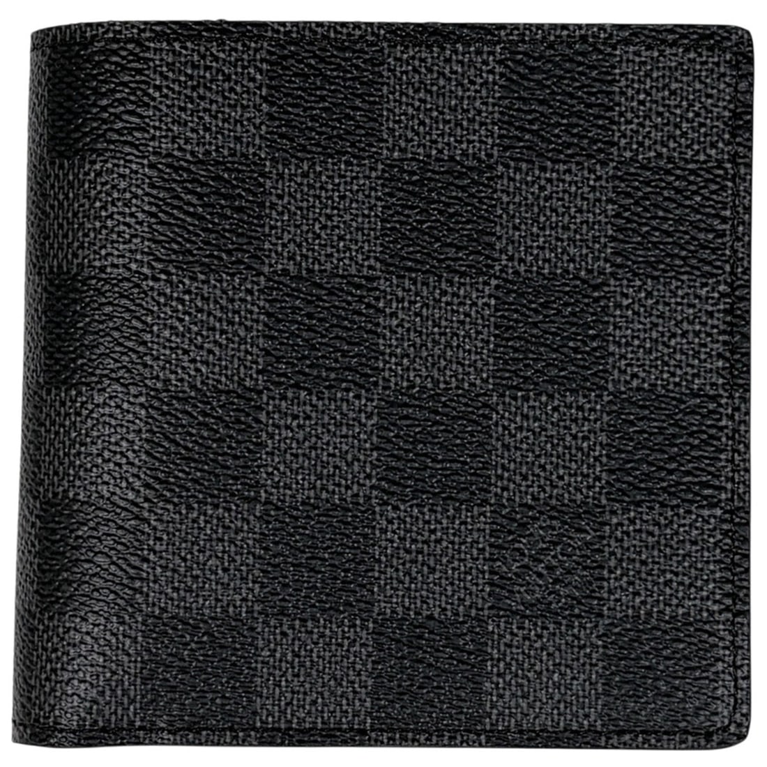 Louis Vuitton Portefeuille Marco Damier Graphite Black N62664 Men's Watch: --- Catalog ---Category: SizeSize (HxWxD): 11cm x 11cm x 2cm / 4.33'' x 4.33'' x 0.78''Category: DesignColor: BlackGender: MenMaterial: Damier Graphite Category: GeneralMPN: N62664Brand: Louis Vuitton