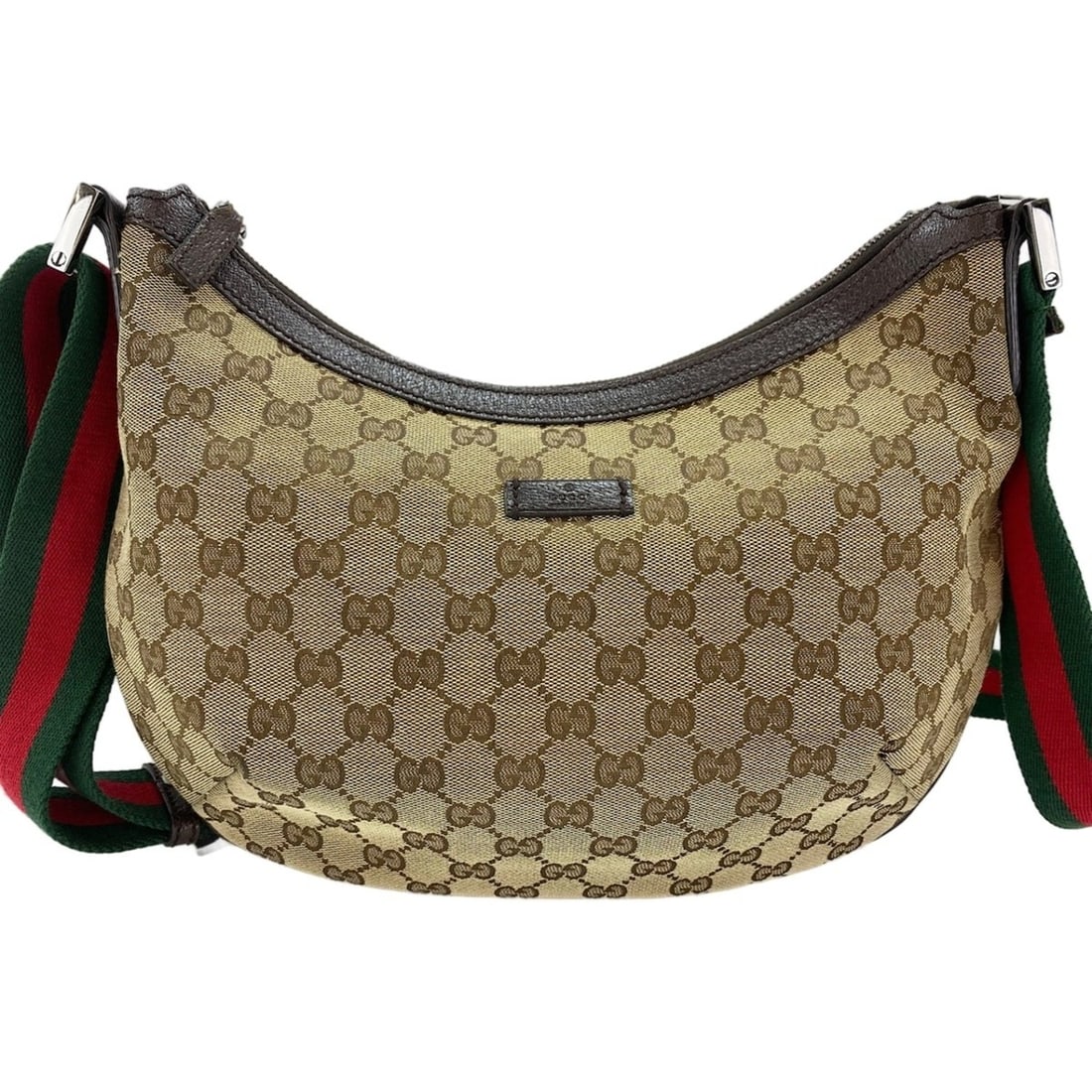 Gucci Sherry Line Shoulder Bag, Brown: --- Catalog ---Category: SizeSize (HxWxD): 22cm x 32cm x 2cm / 8.66'' x 12.59'' x 0.78''Category: DesignType: Shoulder bagColor: BrownGender: WomenCategory: GeneralBrand: GucciCountry of Origin: Italy