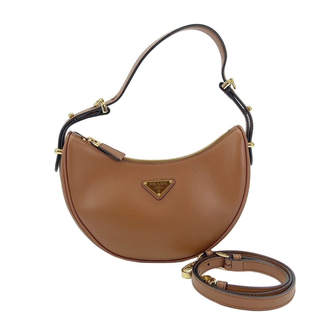 Prada PRADA 2-way shoulder bag, brown: --- Catalog ---Category: SizeSize (HxWxD): 14cm x 24cm x 6cm / 5.51'' x 9.44'' x 2.36''Category: DesignType: Shoulder bagColor: BrownCategory: GeneralBrand: PradaCountry of Origin: Italy--- Item List 