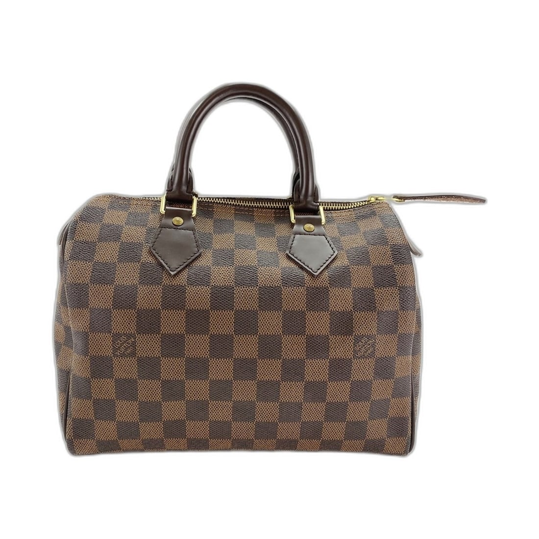Louis Vuitton Speedy 25 Handbag, Brown: --- Catalog ---Category: SizeSize (HxWxD): 20cm x 26cm x 15cm / 7.87'' x 10.23'' x 5.9''Category: DesignType: HandbagColor: Brown, ClearGender: WomenCategory: GeneralBrand: Louis Vuitton--- Item List 