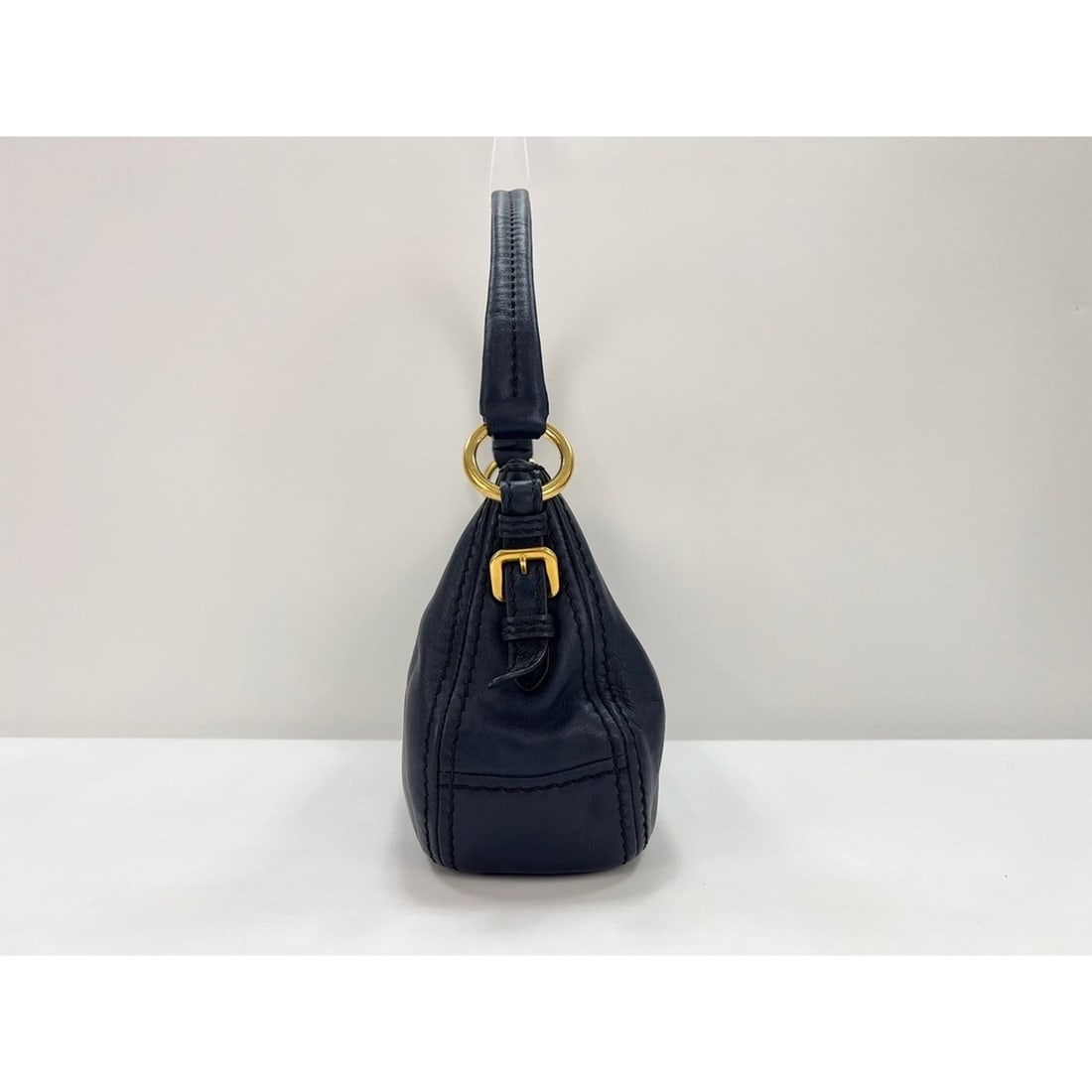 Prada shoulder bag, navy - 5