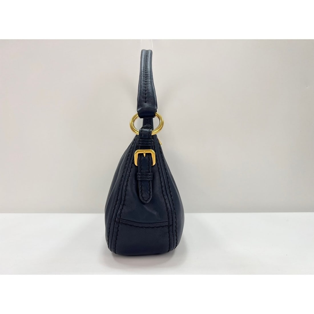 Prada shoulder bag, navy - 6