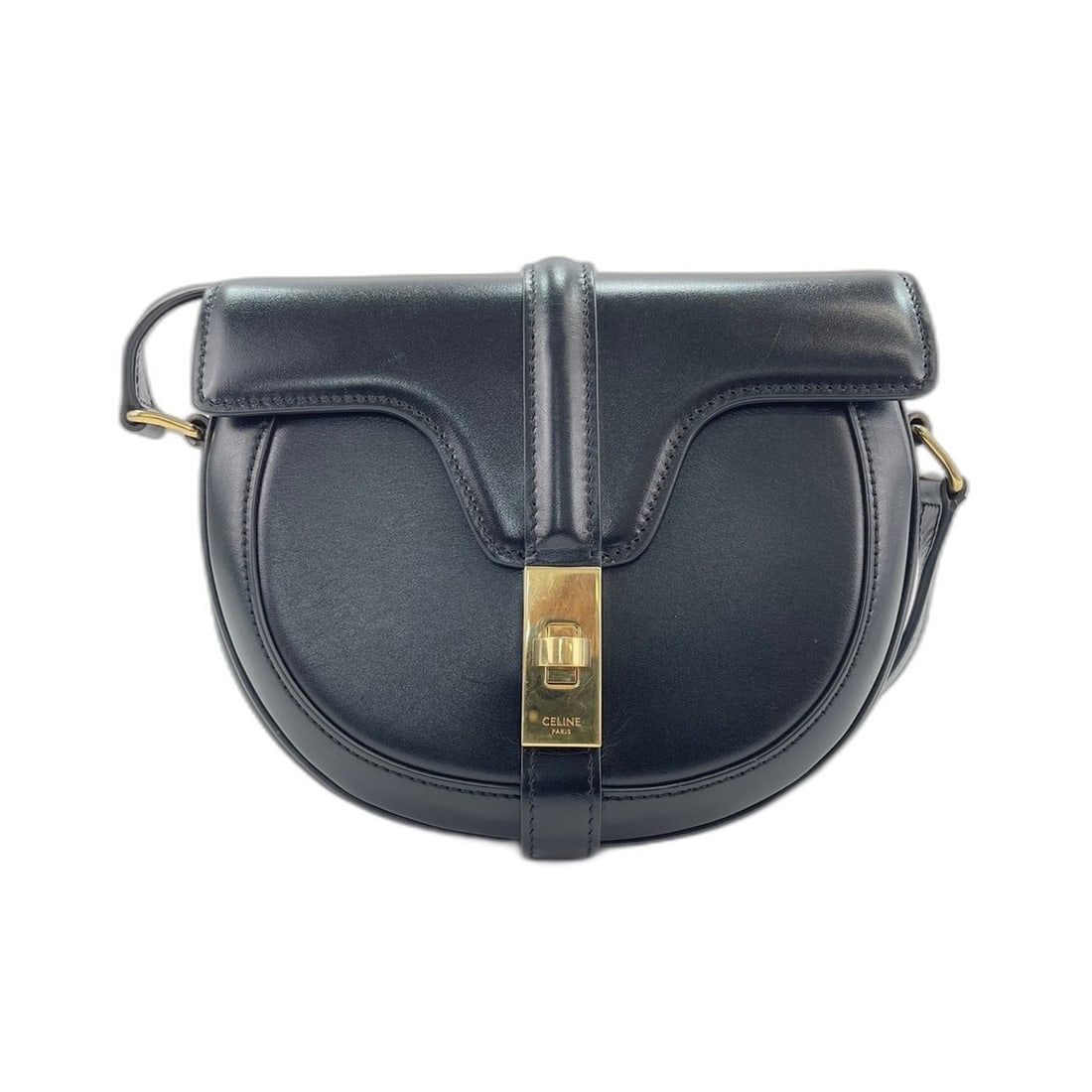 Celine 16 Seize Buzas Small Shoulder Bag, Black: --- Catalog ---Category: SizeSize (HxWxD): 16cm x 19cm x 5cm / 6.29'' x 7.48'' x 1.96''Category: DesignType: Shoulder bagColor: BlackGender: WomenCategory: GeneralBrand: CelineCountry of Origin: Italy