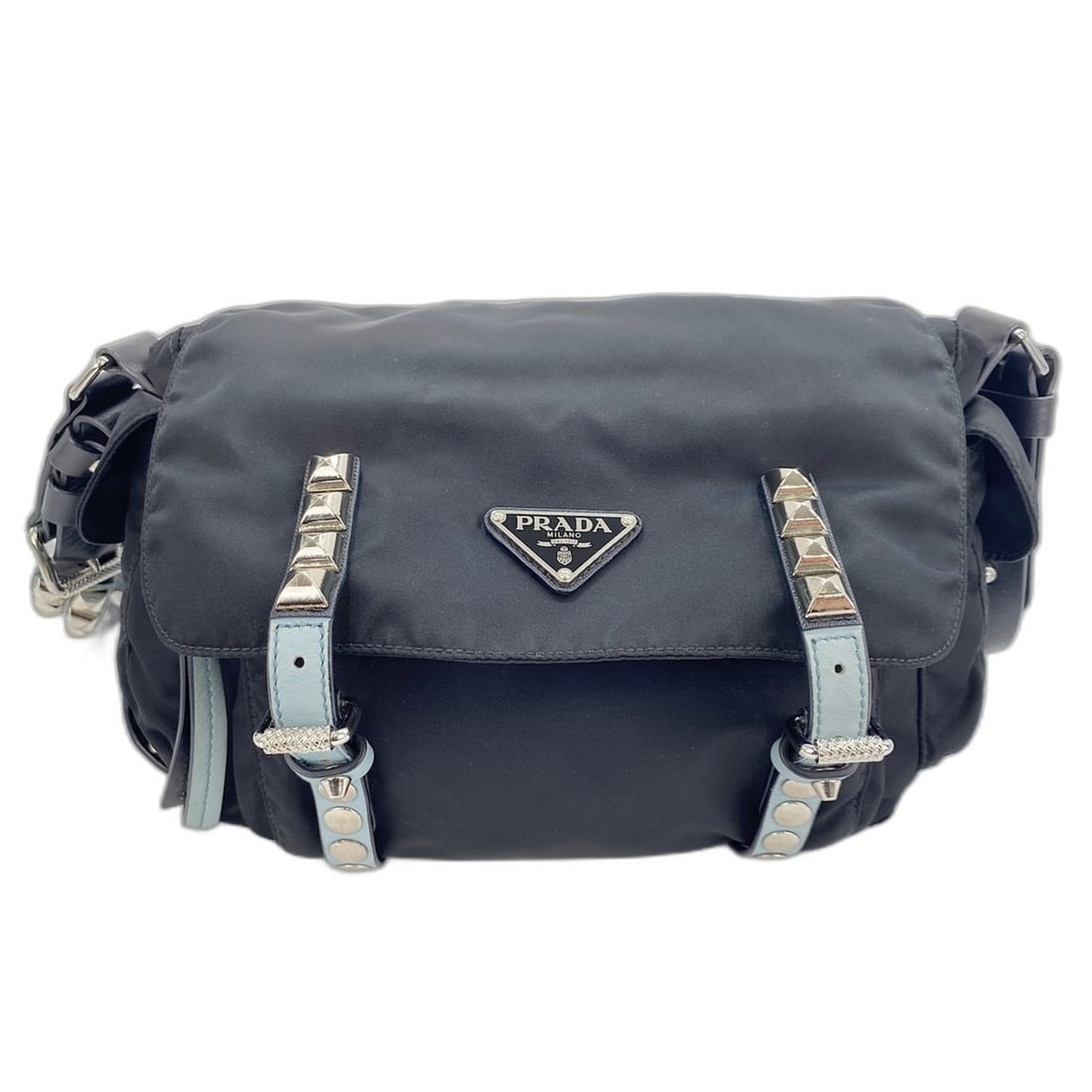 Prada PRADA Shoulder Bag Black: --- Catalog ---Category: SizeSize (HxWxD): 22cm x 27cm x 9cm / 8.66'' x 10.62'' x 3.54''Category: DesignType: Shoulder bagColor: BlackGender: WomenCategory: GeneralBrand: Prada--- Item List ---Section