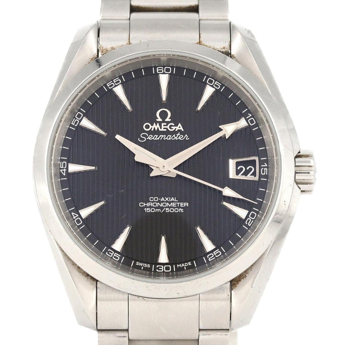 Omega Seamaster Aqua Terra 231.10.39.21.01.001 Stainless Steel Automatic Watch: --- Catalog ---Category: SizeWrist Size: 18cm / 7.08''Case Diameter: 39mm / 1.54''Category: DesignType: WristwatchGender: MenColor (Dial): BlackMaterial (Band): Stainless steelMaterial (Case): Stainle