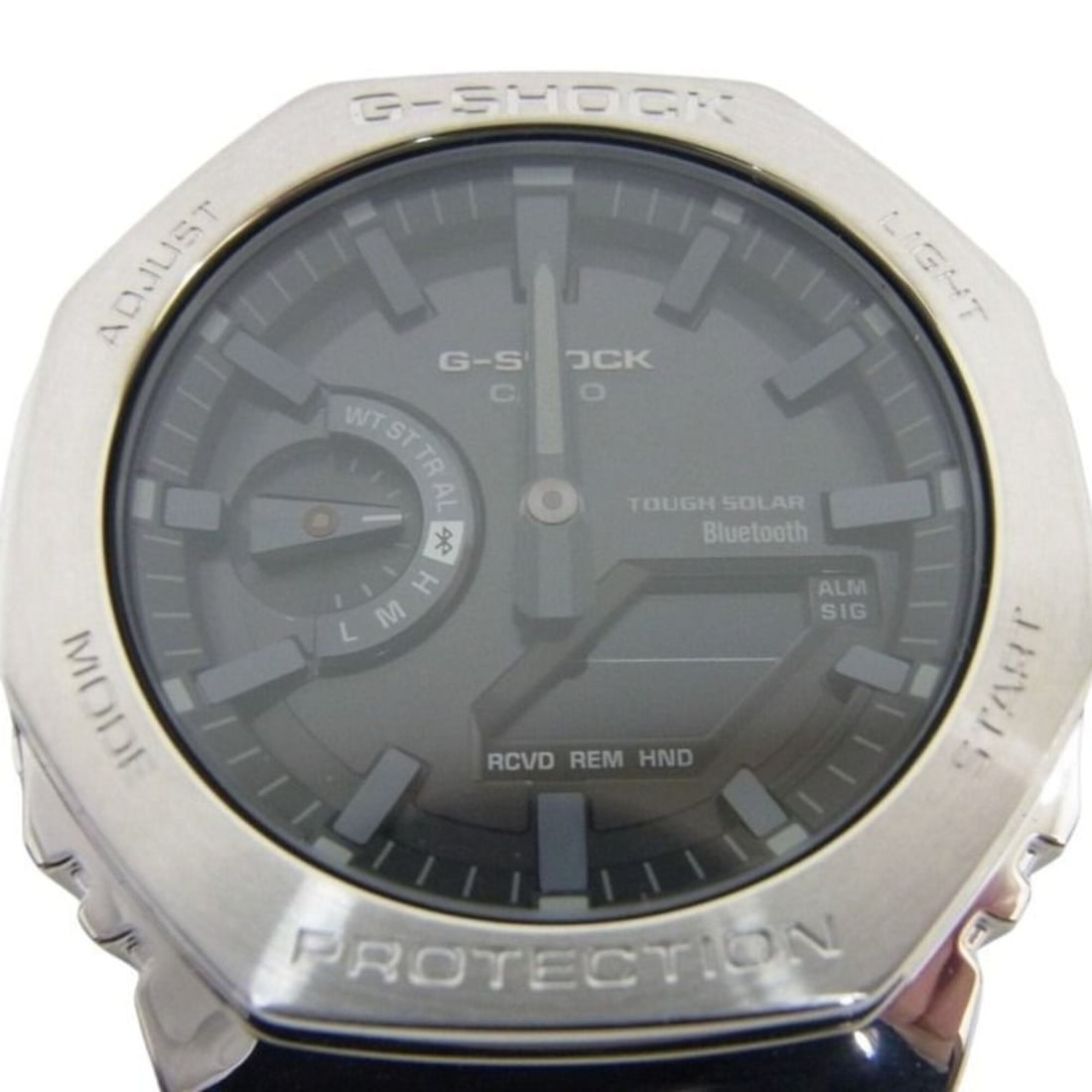 CASIO G-SHOCK FULL METAL 2100 Series GM-B2100SD-1AJF Gray Silver Stainless Steel Men's Watch: --- Catalog ---Category: SizeWrist Size: 17.5cm / 6.88''Case Diameter: 44.4mm / 1.75''Category: DesignType: WristwatchGender: MenColor (Dial): GrayMaterial (Band): Stainless steelMaterial (Case): Stai